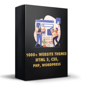 1000+ Website Themes HTML 5, CSS, PHP, WordPress Bundles