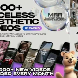8,000 Faceless Aesthetic Video Reels